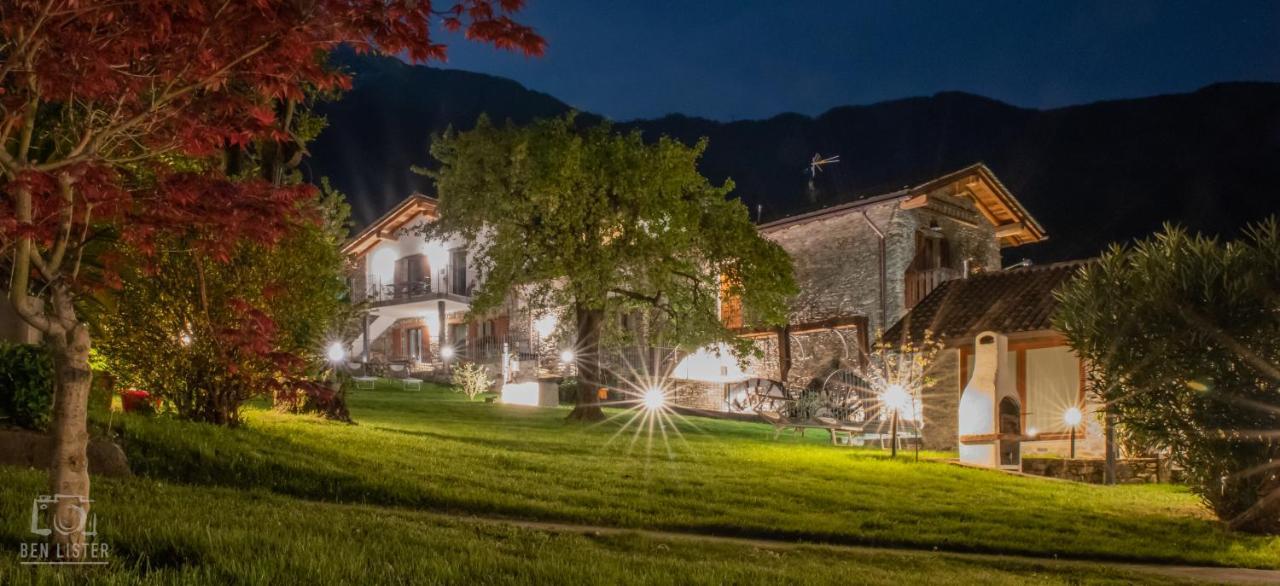 La Roggia - Lake Como Heritage Home In Molino Maufet Watermill - Patio On The Garden كوليكو المظهر الخارجي الصورة